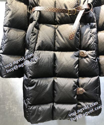 2021秋冬 ルイ ヴィトン LOUIS VUITTON 3色可選 高品質 ダウン&フェザー ロングコート すっきり着膨れしない ベルトづき ルイ ヴィトンブランド コピー