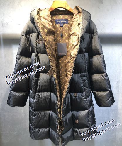 2021秋冬 ルイ ヴィトン LOUIS VUITTON 3色可選 高品質 ダウン&フェザー ロングコート すっきり着膨れしない ベルトづき ルイ ヴィトンブランド コピー