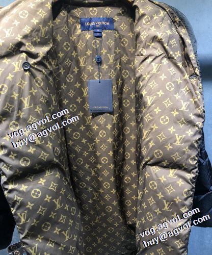 2021秋冬 ルイ ヴィトン LOUIS VUITTON 3色可選 高品質 ダウン&フェザー ロングコート すっきり着膨れしない ベルトづき ルイ ヴィトンブランド コピー
