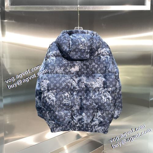 ダウンジャケット フードづき インシュレーション ルイ ヴィトンスーパーコピー 2021秋冬 ルイ ヴィトン LOUIS VUITTON 存在感のある 超美シルエット