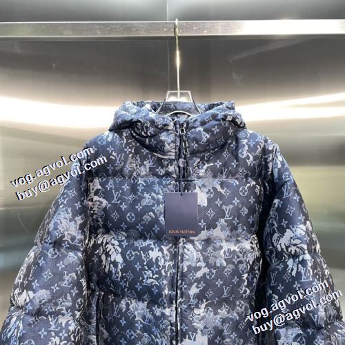 ダウンジャケット フードづき インシュレーション ルイ ヴィトンスーパーコピー 2021秋冬 ルイ ヴィトン LOUIS VUITTON 存在感のある 超美シルエット