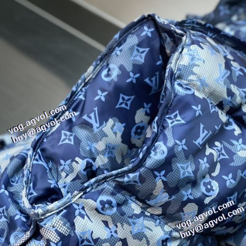 ダウンジャケット フードづき インシュレーション ルイ ヴィトンスーパーコピー 2021秋冬 ルイ ヴィトン LOUIS VUITTON 存在感のある 超美シルエット
