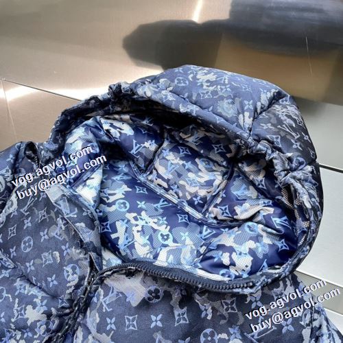ダウンジャケット フードづき インシュレーション ルイ ヴィトンスーパーコピー 2021秋冬 ルイ ヴィトン LOUIS VUITTON 存在感のある 超美シルエット