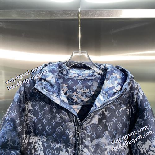 ダウンジャケット フードづき インシュレーション ルイ ヴィトンスーパーコピー 2021秋冬 ルイ ヴィトン LOUIS VUITTON 存在感のある 超美シルエット