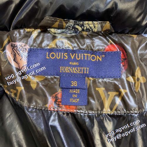 大人気再登場 ルイ ヴィトンコピー 2021秋冬 ルイ ヴィトン LOUIS VUITTON ダウンジャケット 高級感ある 防風性に優れ ファスナポケットが斜めになっているデザイン