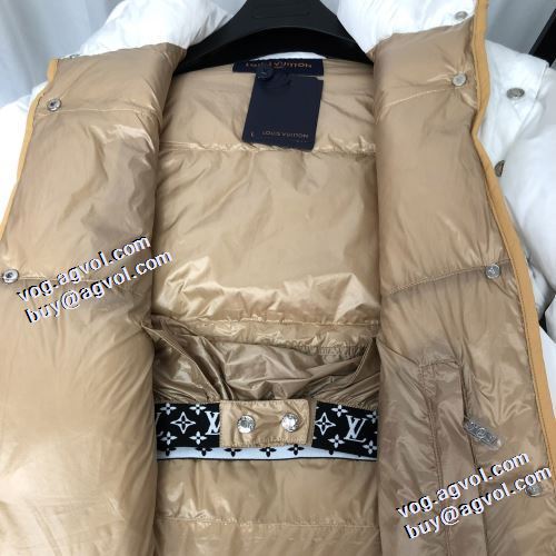ダウンジャケット ベスト 目玉商品 2色可選 首周りもあったかい 2021秋冬 ルイ ヴィトン LOUIS VUITTON ルイ ヴィトンコピー ブランド お洒落に細身効果