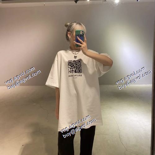  2021春夏 BALENCIAGAスーパーコピー 半袖シャツ バレンシアガ BALENCIAGA 希少価値大！