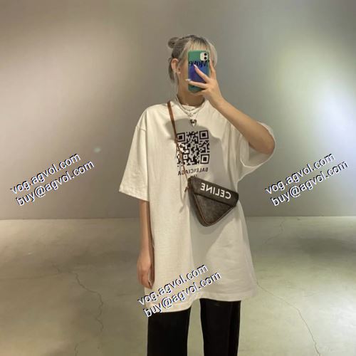  2021春夏 BALENCIAGAスーパーコピー 半袖シャツ バレンシアガ BALENCIAGA 希少価値大！