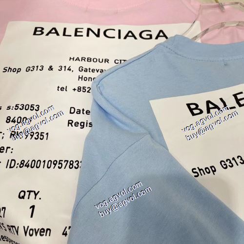  風合いが出る 2021春夏 バレンシアガ BALENCIAGA 2色可選 BALENCIAGAスーパーコピー 半袖シャツ
