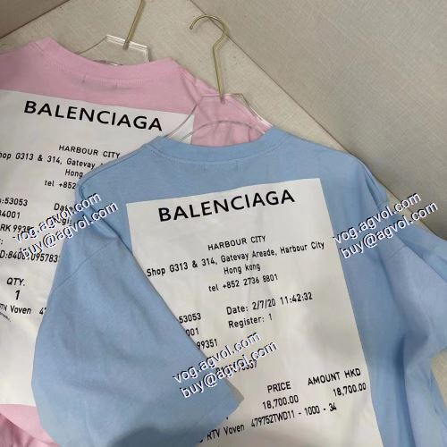  風合いが出る 2021春夏 バレンシアガ BALENCIAGA 2色可選 BALENCIAGAスーパーコピー 半袖シャツ