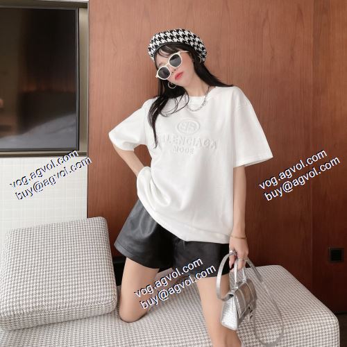  極上の着心地 2021春夏 半袖シャツ バレンシアガ BALENCIAGA BALENCIAGAスーパーコピー