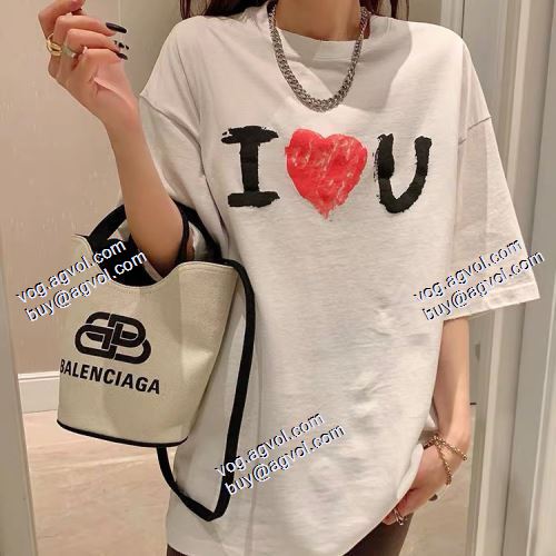  長く愛用できる 半袖シャツ 2021春夏 2色可選 バレンシアガ BALENCIAGA BALENCIAGAスーパーコピー
