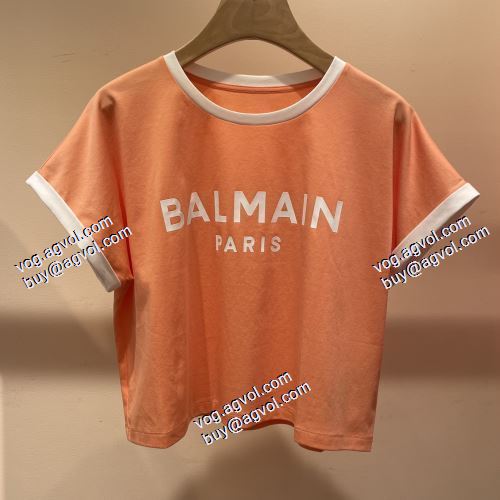  2021春夏 BALMAINスーパーコピー  3色可選 バルマン 落ち着いた感覚 バルマン BALMAIN  半袖シャツ