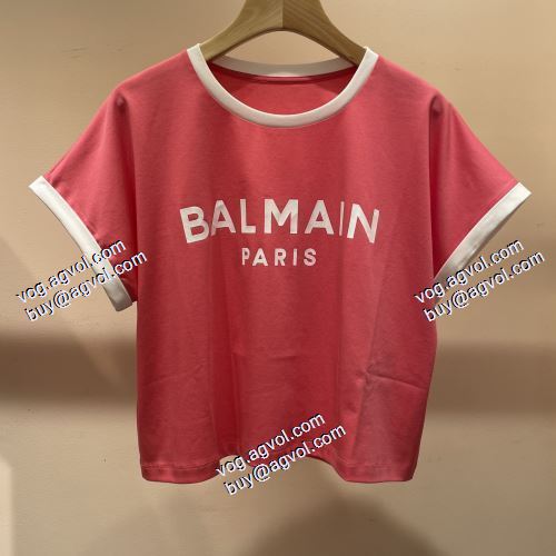  2021春夏 BALMAINスーパーコピー  3色可選 バルマン 落ち着いた感覚 バルマン BALMAIN  半袖シャツ