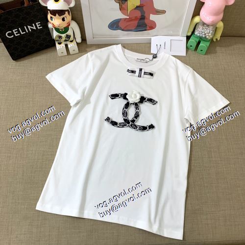  半袖シャツ 2021春夏 2色可選 ブランド コピースーパー コピーコピー 上品な輝きを放つ形 ャネル コピー