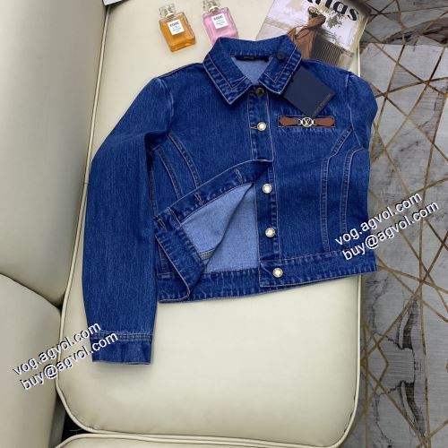 デニムジャケット 逸品 人気販売中 ルイ ヴィトンスーパーコピー 2021秋冬 ルイ ヴィトン LOUIS VUITTON