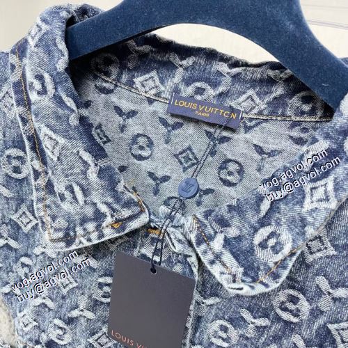 ジャケット 高級感漂わせる ルイ ヴィトンコピー ブランド 魅力ファッション 2021秋冬 ルイ ヴィトン LOUIS VUITTON