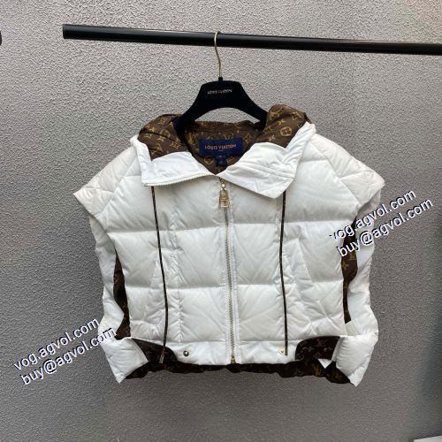 希少価値大！3色可選 ダウンベスト 防寒機能ある 2021秋冬 ルイ ヴィトン LOUIS VUITTON ルイ ヴィトンコピーブランド