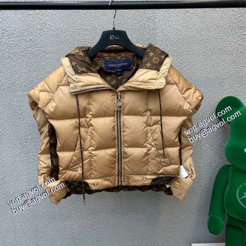 希少価値大！3色可選 ダウンベスト 防寒機能ある 2021秋冬 ルイ ヴィトン LOUIS VUITTON ルイ ヴィトンコピーブランド