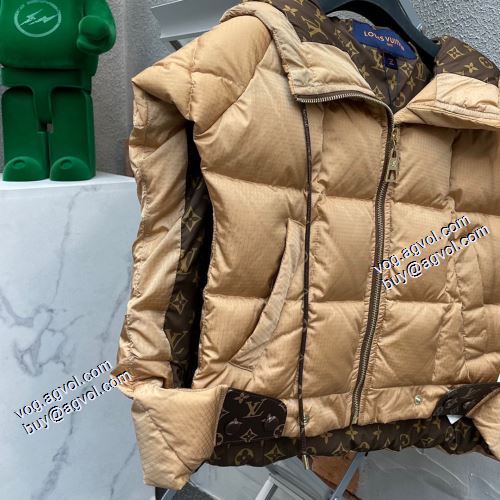 希少価値大！3色可選 ダウンベスト 防寒機能ある 2021秋冬 ルイ ヴィトン LOUIS VUITTON ルイ ヴィトンコピーブランド