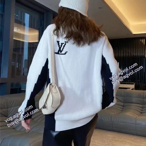 高品質 人気 セーター 女性らしい印象 ルイ ヴィトン偽物ブランド 2021秋冬 ルイ ヴィトン LOUIS VUITTON