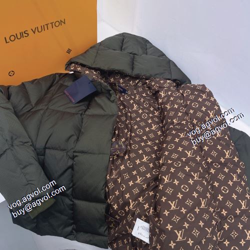 2色可選 軽量ダウンジャケット 防寒 ルイ ヴィトンスーパーコピー 2021秋冬 ルイ ヴィトン LOUIS VUITTON 高級感ある
