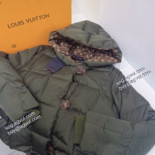 2色可選 軽量ダウンジャケット 防寒 ルイ ヴィトンスーパーコピー 2021秋冬 ルイ ヴィトン LOUIS VUITTON 高級感ある