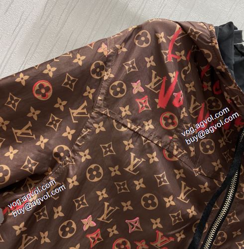 ブルゾン ルイ リバーシブル?ジャンパー ヴィトンコピー 上品上質 2021秋冬 ルイ ヴィトン LOUIS VUITTON