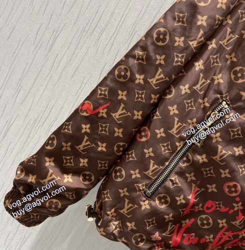 ブルゾン ルイ リバーシブル?ジャンパー ヴィトンコピー 上品上質 2021秋冬 ルイ ヴィトン LOUIS VUITTON