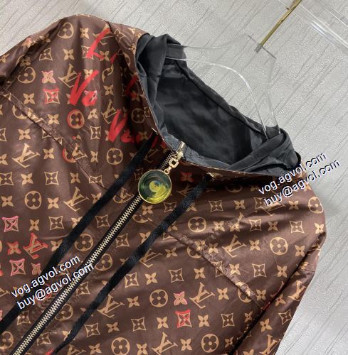 ブルゾン ルイ リバーシブル?ジャンパー ヴィトンコピー 上品上質 2021秋冬 ルイ ヴィトン LOUIS VUITTON