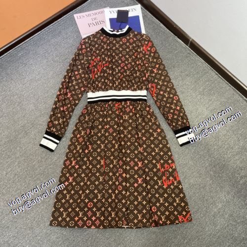 ワンピース 人気ブランド ルイ ヴィトンスーパーコピー 激安 2021秋冬 ルイ ヴィトン LOUIS VUITTON