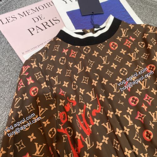 ワンピース 人気ブランド ルイ ヴィトンスーパーコピー 激安 2021秋冬 ルイ ヴィトン LOUIS VUITTON