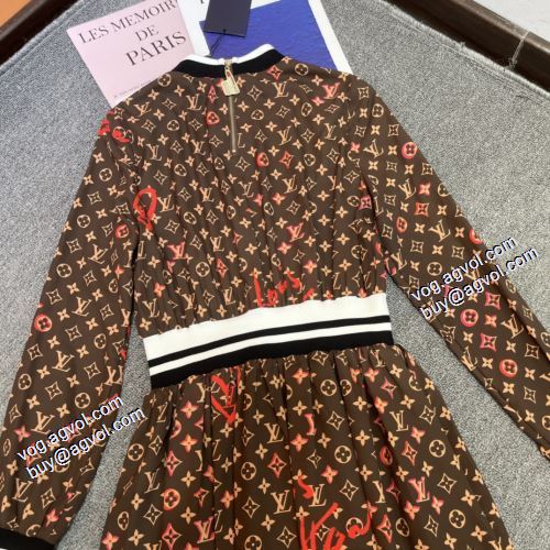 ワンピース 人気ブランド ルイ ヴィトンスーパーコピー 激安 2021秋冬 ルイ ヴィトン LOUIS VUITTON