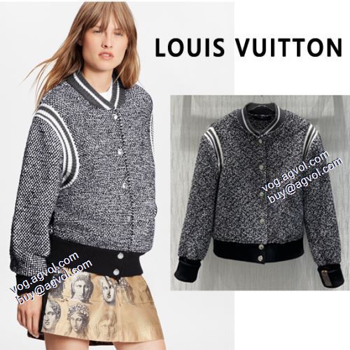 ジャケット ルイ ヴィトンブランドコピー コスパ最高のプライス 2021秋冬 ルイ ヴィトン LOUIS VUITTON 上質