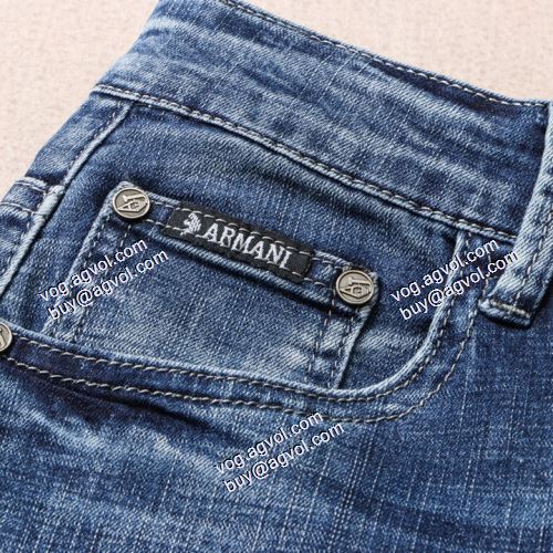  2021春夏 柔らかデニム地 アルマーニ ARMANI ARMANIブランド 偽物 通販 美品！ 