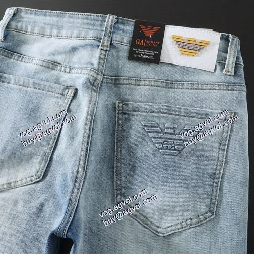  大人気☆NEW!! アルマーニ ARMANI 2021春夏 ARMANIスーパーコピー シンプル 格好いいデニム 
