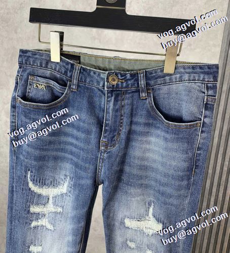 アルマーニスーパーコピー 激安 人気ブランド ストレートデニムパンツ 理想のパンツ 最高のリラックス感 2021秋冬 アルマーニ ARMANI