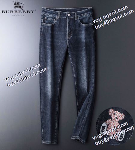 スタイリッシュな印象 2021秋冬 バーバリーブランド コピー バーバリー BURBERRY デニムパンツ シンプル 人気メンズデニム