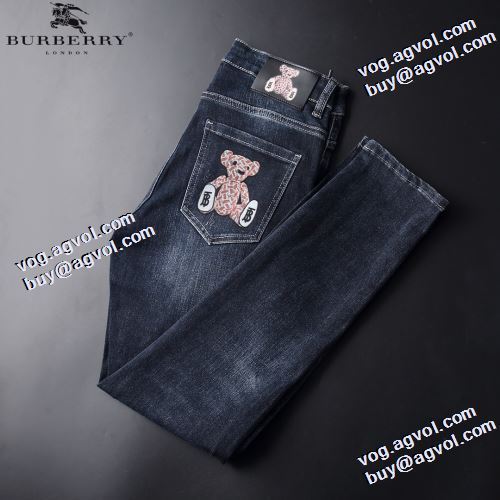 スタイリッシュな印象 2021秋冬 バーバリーブランド コピー バーバリー BURBERRY デニムパンツ シンプル 人気メンズデニム