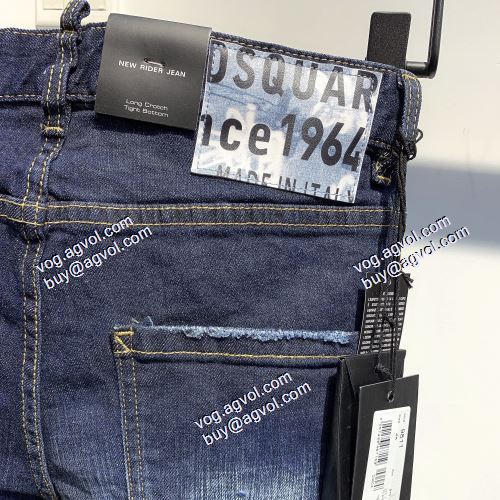  レッグラインを引き締めてくれる 2021春夏 ディースクエアード DSQUARED2 個性派 DSQUARED2ブランドコピー 
