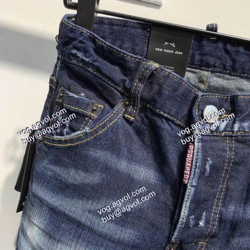  レッグラインを引き締めてくれる 2021春夏 ディースクエアード DSQUARED2 個性派 DSQUARED2ブランドコピー 