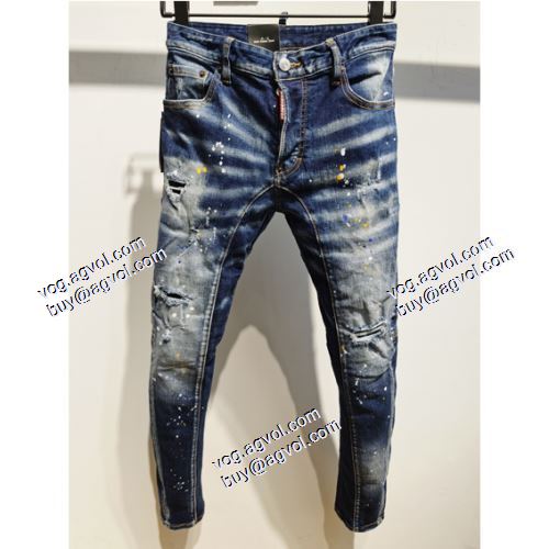  ハイグレードジーンズ DSQUARED2コピー 超人気美品◆ ディースクエアード DSQUARED2 2021春夏