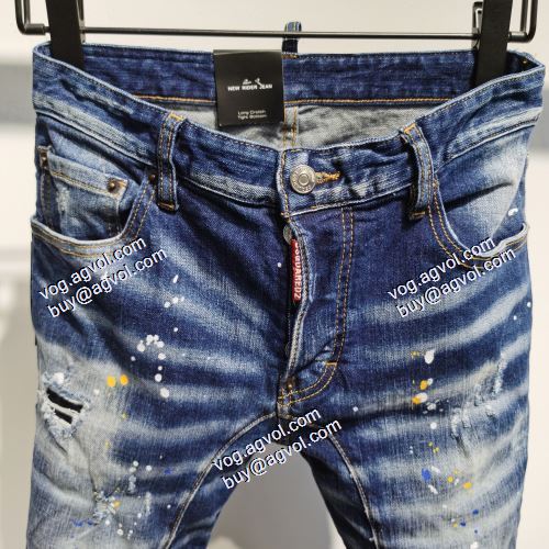  ハイグレードジーンズ DSQUARED2コピー 超人気美品◆ ディースクエアード DSQUARED2 2021春夏