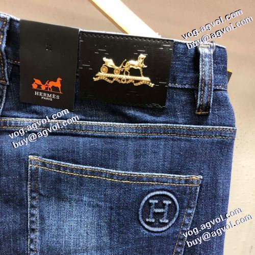 2021秋冬 エルメス HERMES エルメスブランド コピー 先行販売 ジーンズ 程よい色落ち感 最高のリラックス感