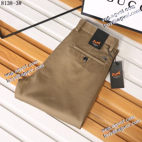 個性的 エルメスコピー ブランド 2021秋冬 エルメス HERMES チノパン 4色可選 足長効果のある これからの季節の必須ボトムス