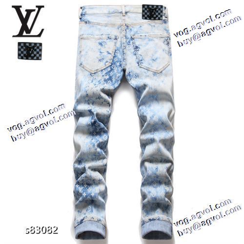 ルイ ヴィトンブランド コピー 2021秋冬 理想のパンツ 最高のリラックス感 ルイ ヴィトン LOUIS VUITTON 人気商品登場 デニムパンツ