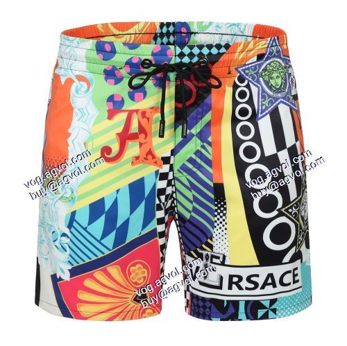  ヴェルサーチVERSACE 2021春夏 機能性・耐久性抜群 首胸ロゴ  VERSACEスーパーコピー