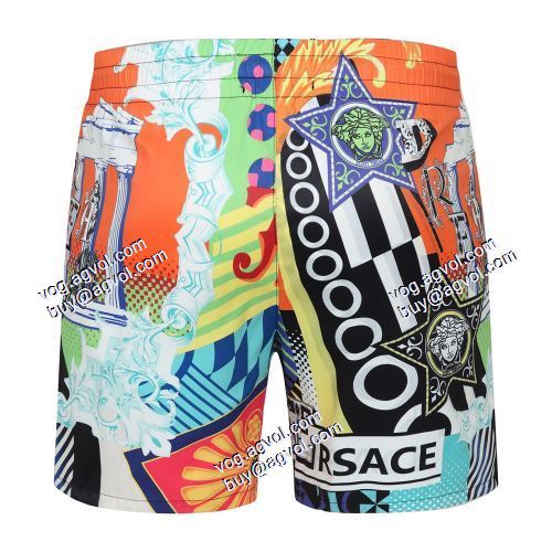  ヴェルサーチVERSACE 2021春夏 機能性・耐久性抜群 首胸ロゴ  VERSACEスーパーコピー