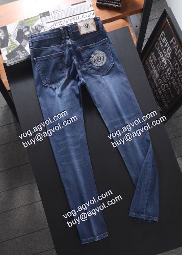 ★安心★追跡付 ヴェルサーチVERSACE 柔らかデニム地 2021春夏 VERSACEスーパーコピー 激安 