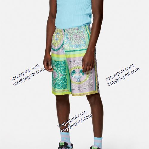  2021春夏 VERSACEスーパーコピー 超レア 透け感なし ヴェルサーチVERSACE